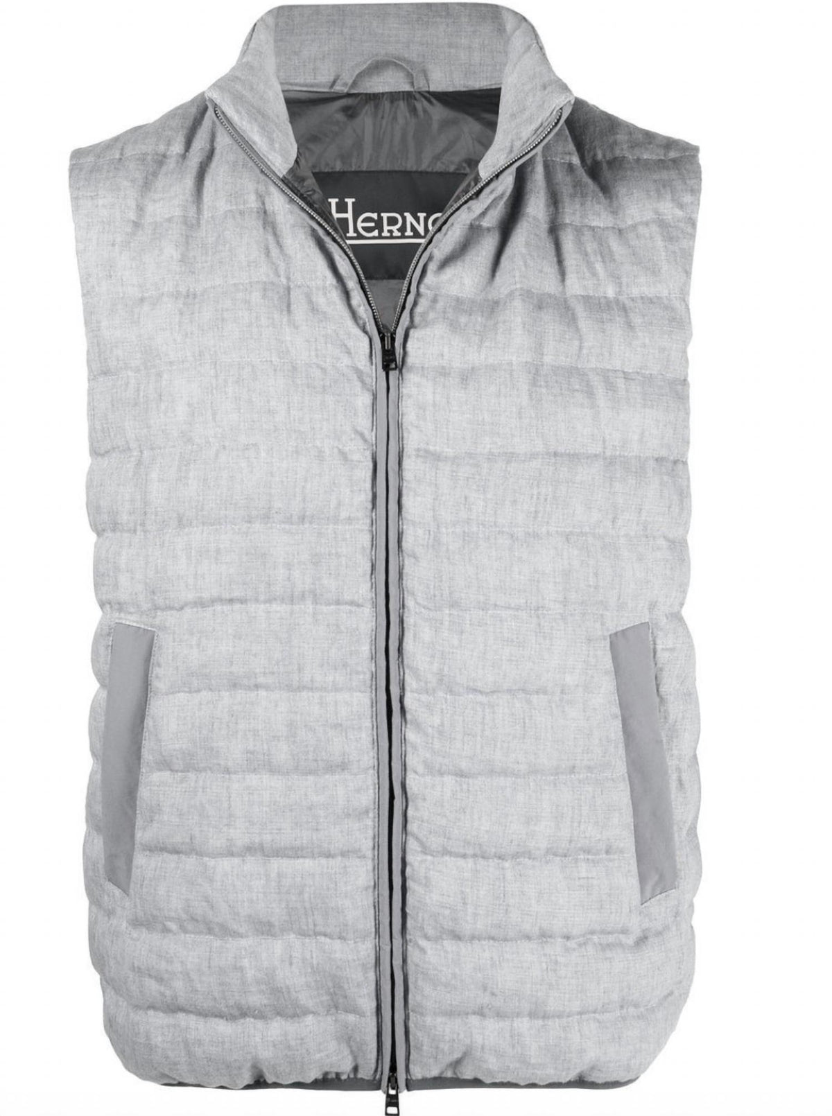 Herno - Men's Lino and Plaster Woven Vest
