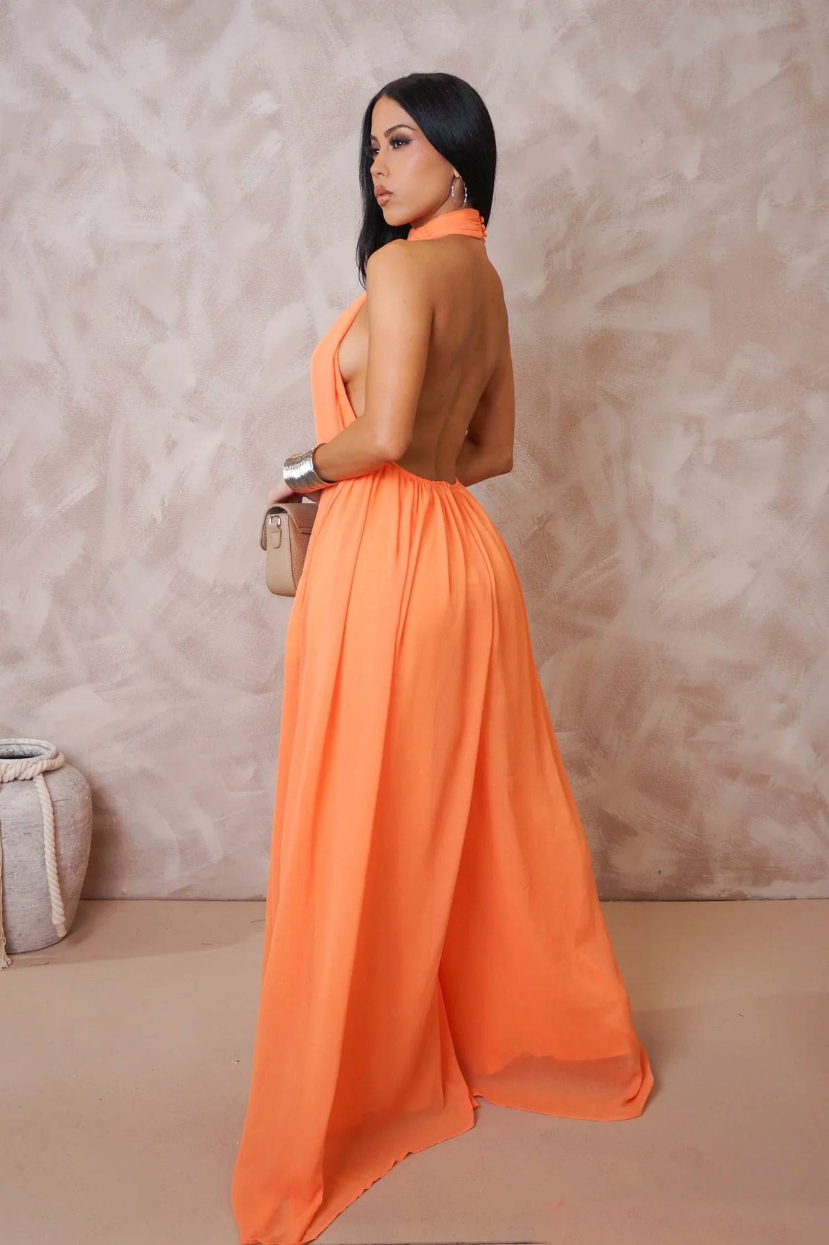 Hers & Mine - Bali Bound Halter Jumpsuit