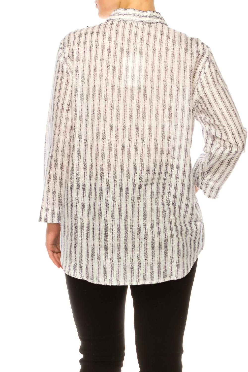 Hester & Orchard - Button Down Long Sleeve Print Top - button - down - shirts - clothing - shirts