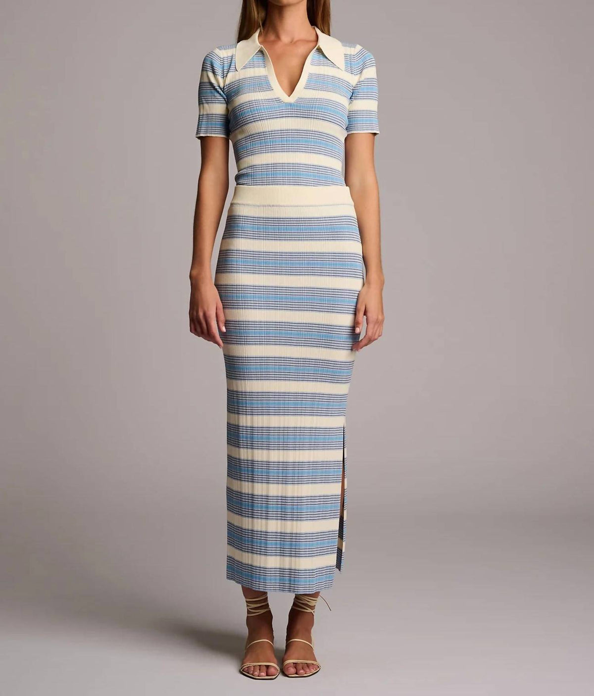 Hevron - Daisy Soft Viscose Knit Polo