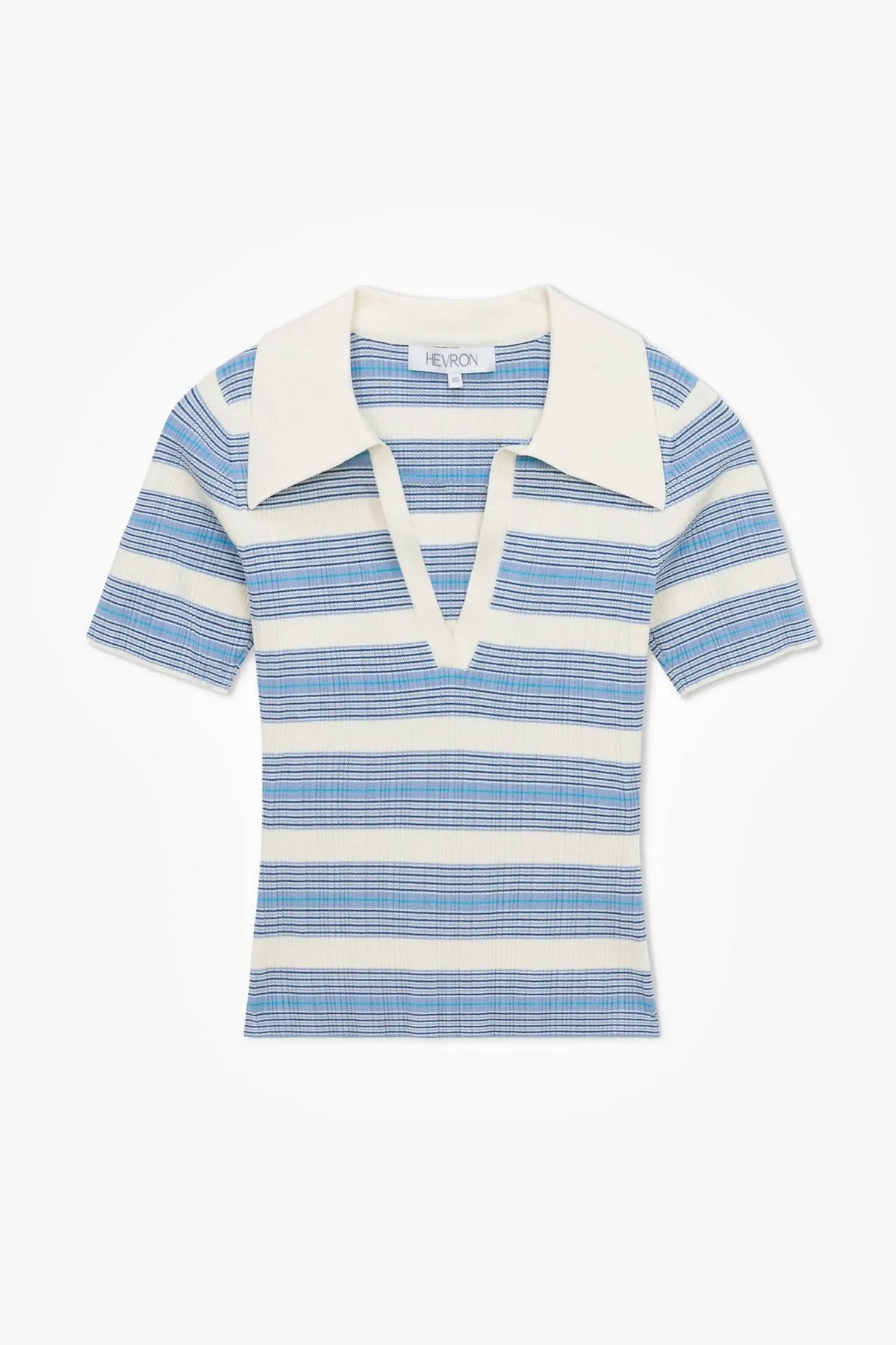 Hevron - Daisy Soft Viscose Knit Polo