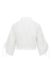 Hevron - Eva Crop Shirt Top