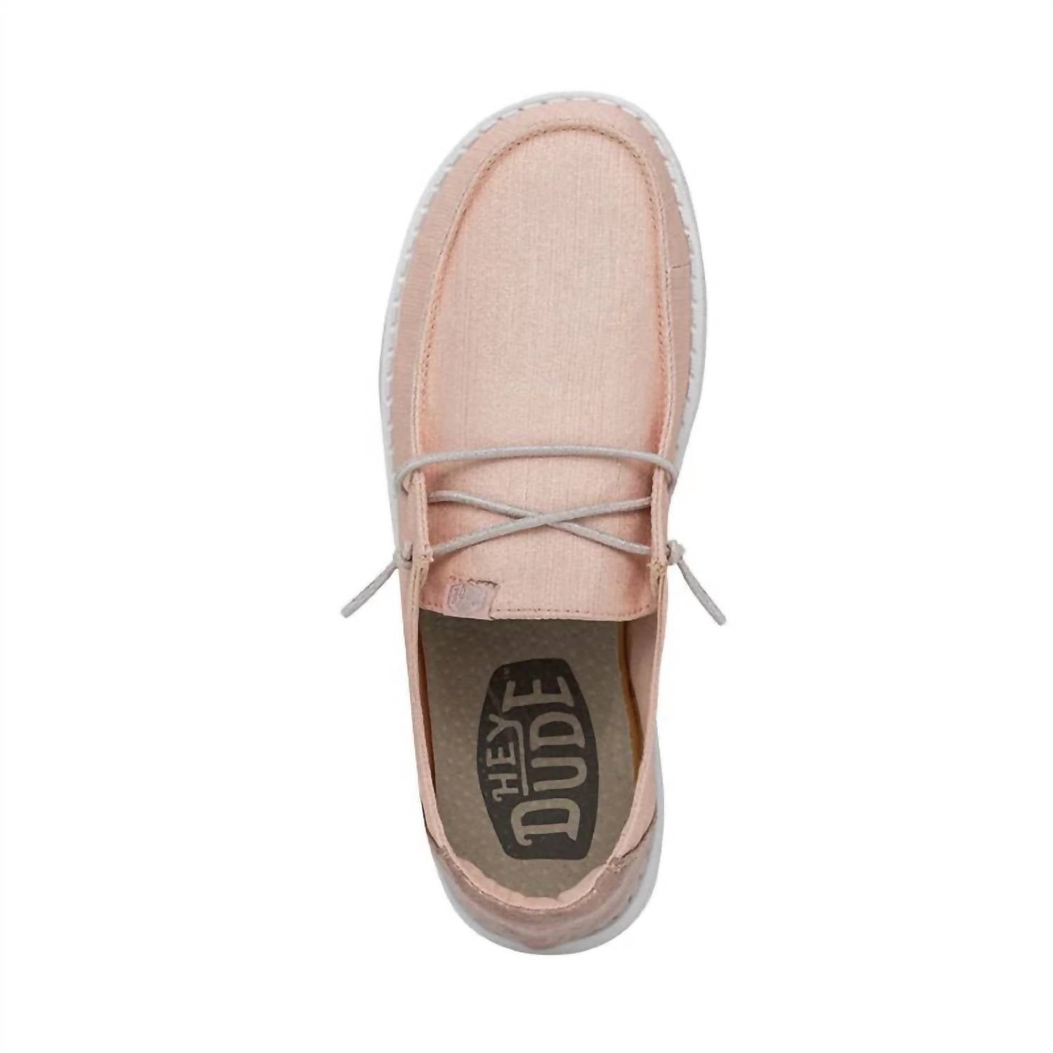 Hey Dude - Girl's Wendy Glitter Shoe - kids - pink - shoes