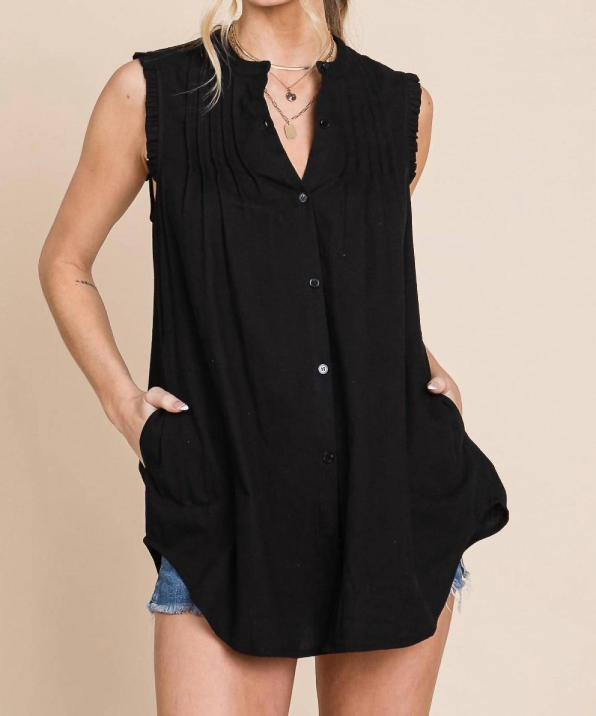 Heyson - Coming To You Button Down Top