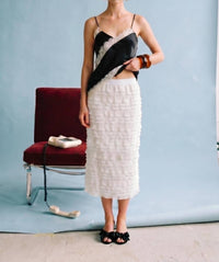 Heyson - Leeann Layered Ruffle Midi Skirt
