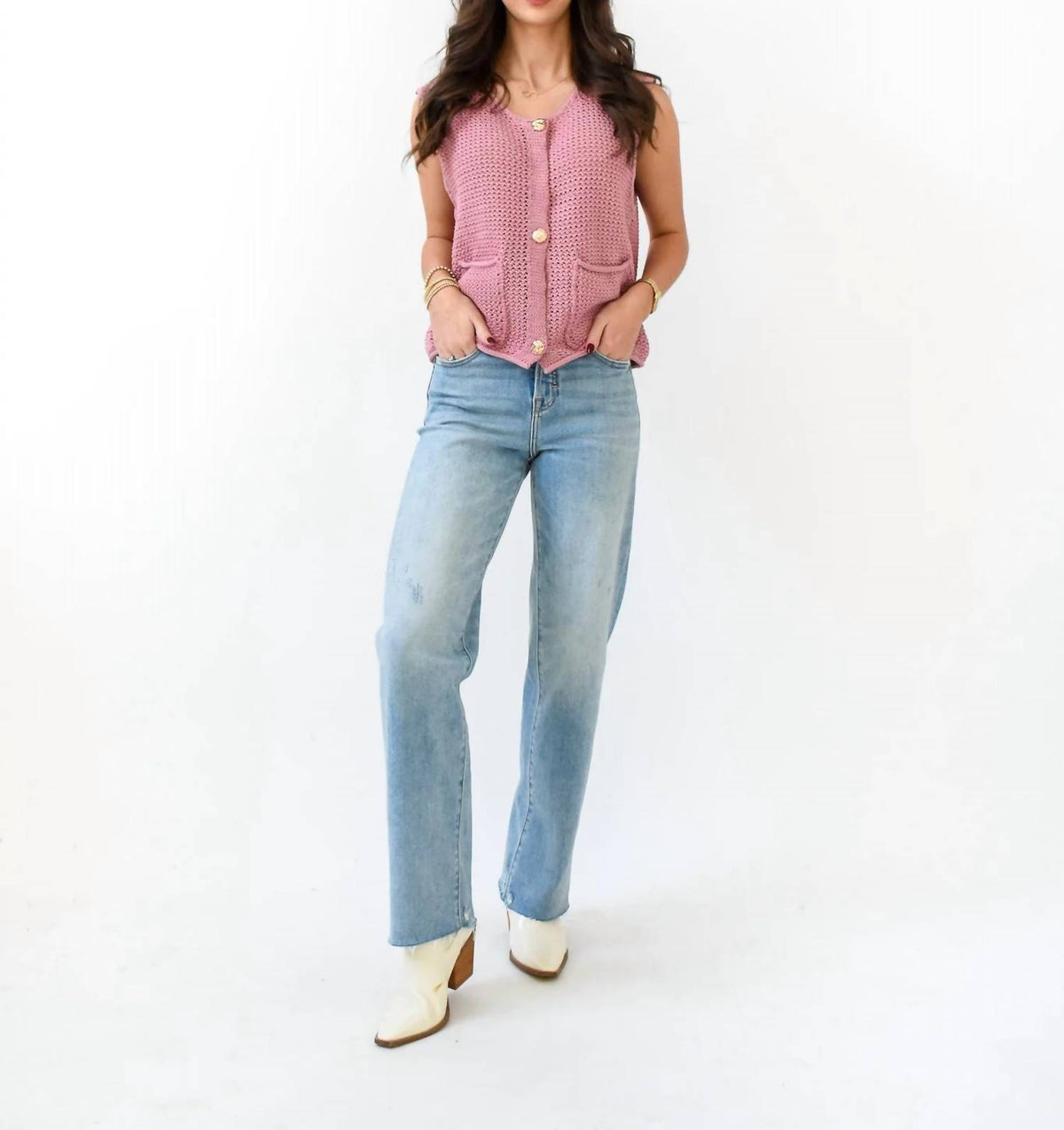 Heyson - Moment Sleeveless Sweater Vest