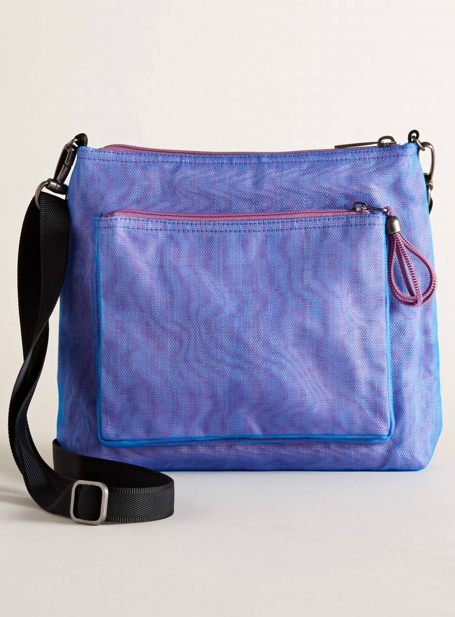 Hhp Lift - Women's Two Tone Mesh Crossbody Bag - bags - crossbody - bags - handbags