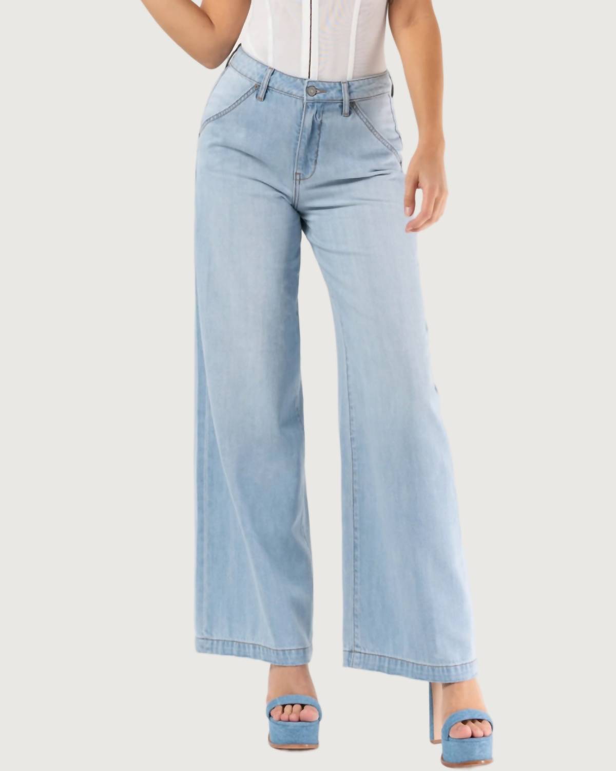 Hidden - Ashton Wide Leg Jeans