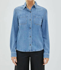 Hidden - Classic Fit Denim Shirt
