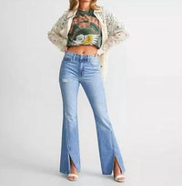 Hidden - Happi Split Flare Jean