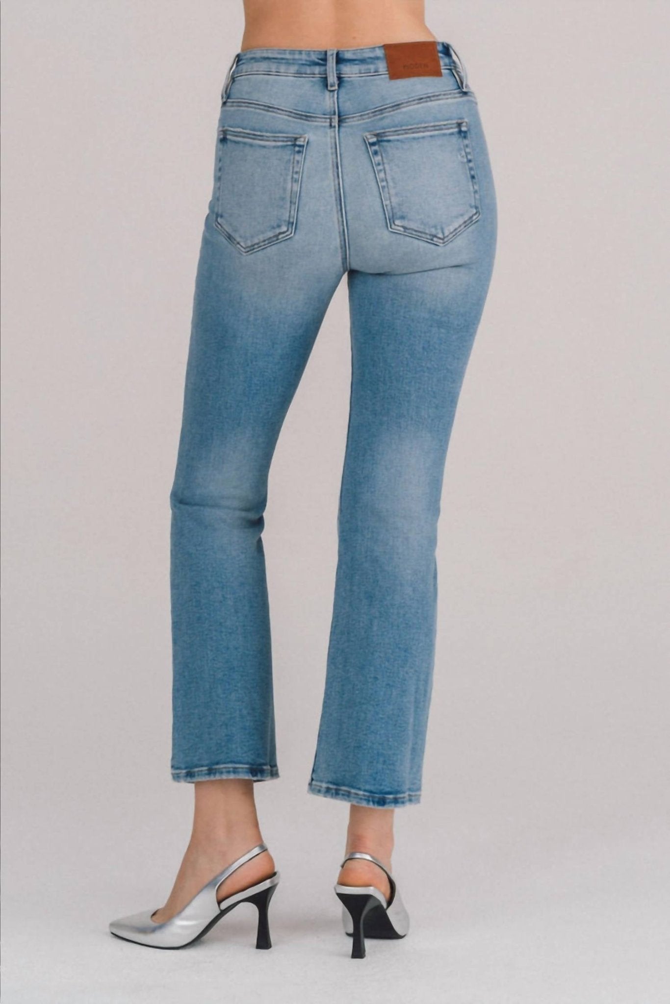 Hidden - Medium Light Clean Bootcut Jeans - blue - boot - cut - clothing