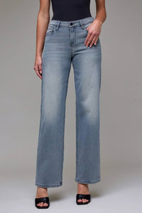 Hidden - Mid Rise Dad Jean