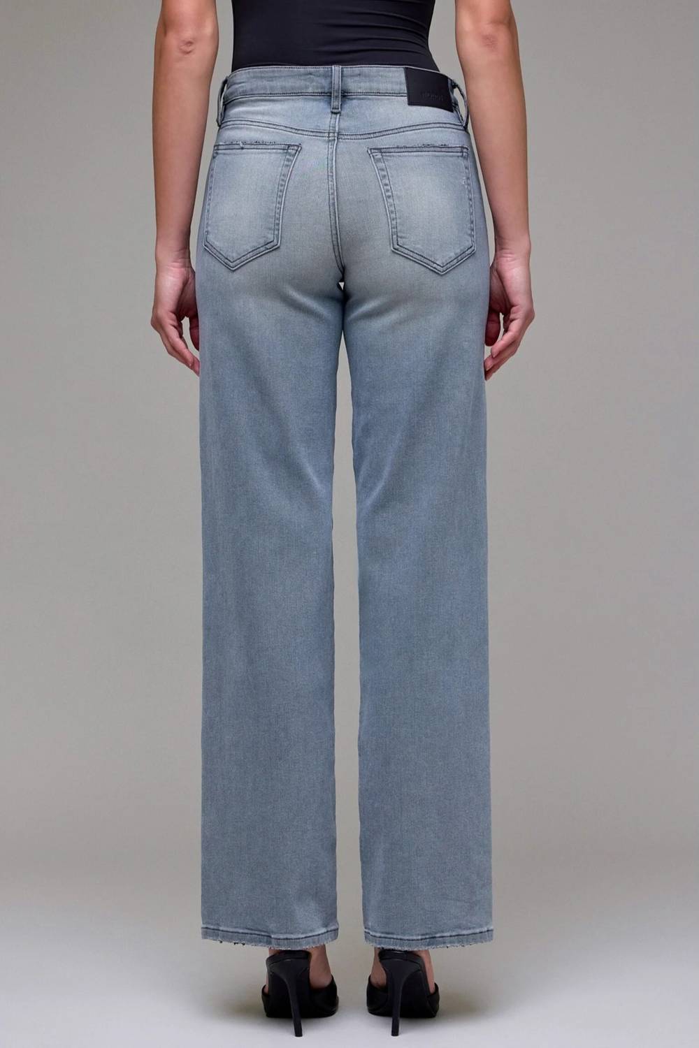 Hidden - Mid Rise Dad Jean