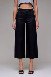 Hidden - Nori Coated Cropped Pant