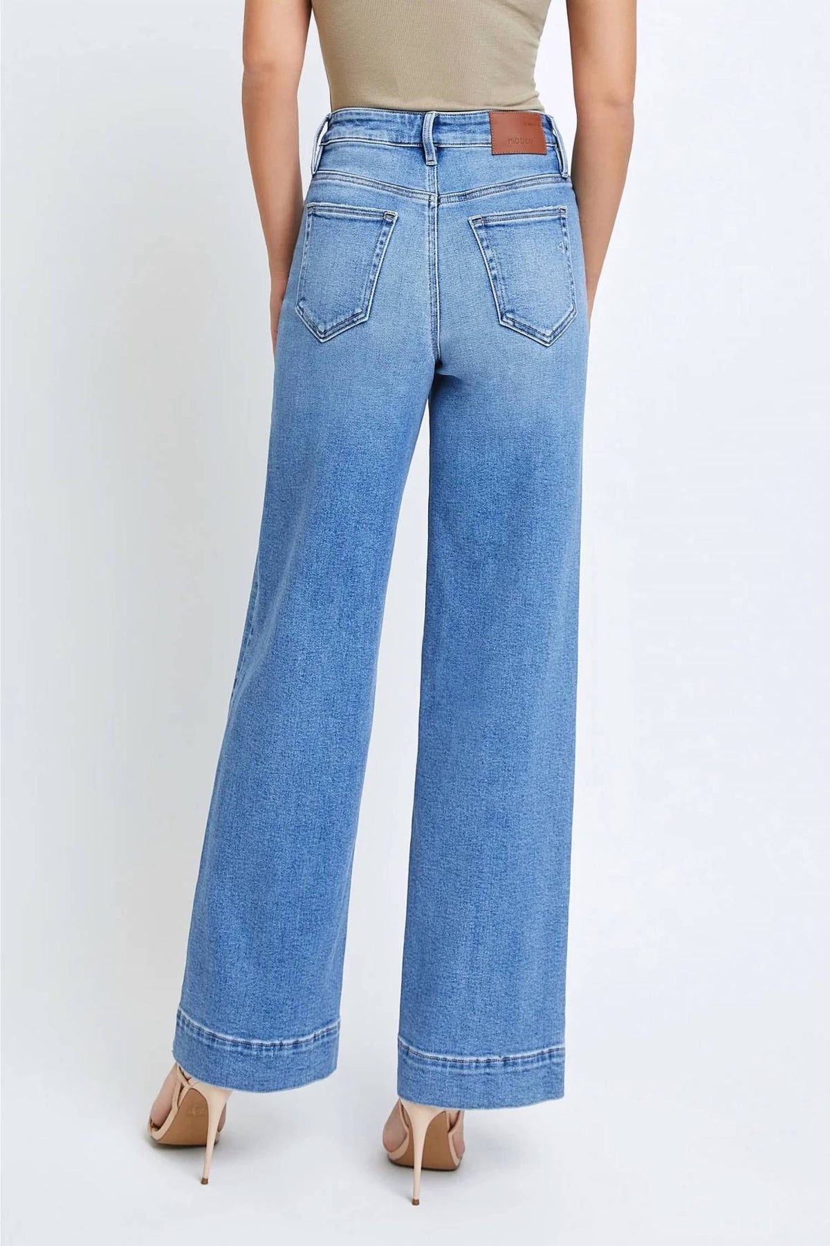 Hidden - Nori Wide Leg Jeans