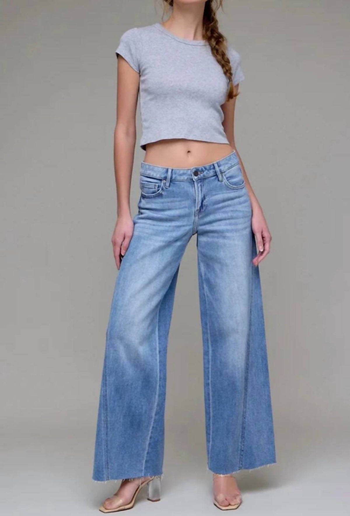 Hidden - Nori Wide Leg Jeans