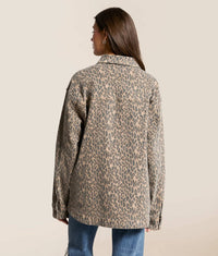 Hidden - Oversized Button Down Shacket