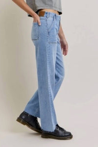 Hidden - PATCH POCKET JEANS