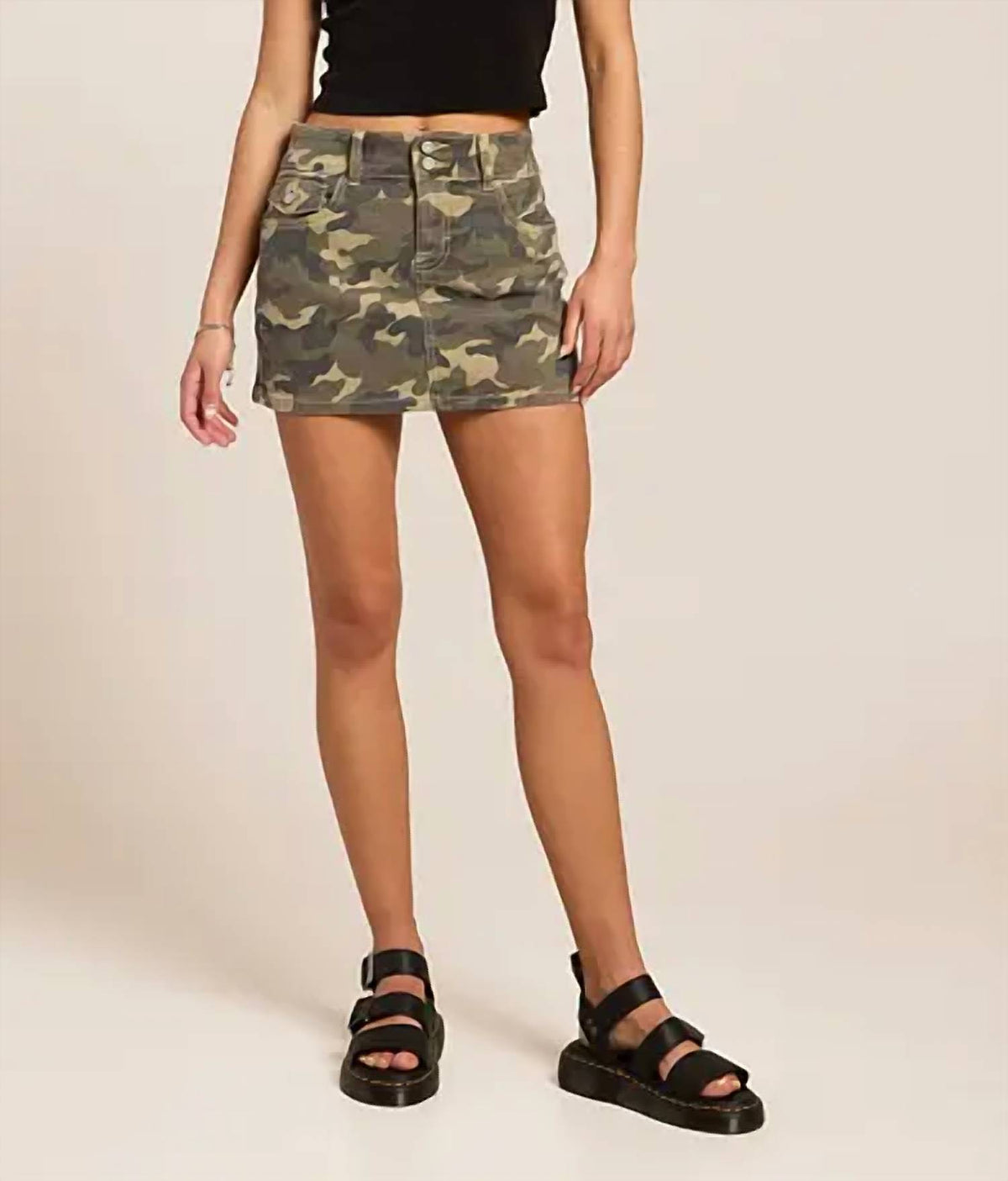 Hidden - Peyton Denim Skirt