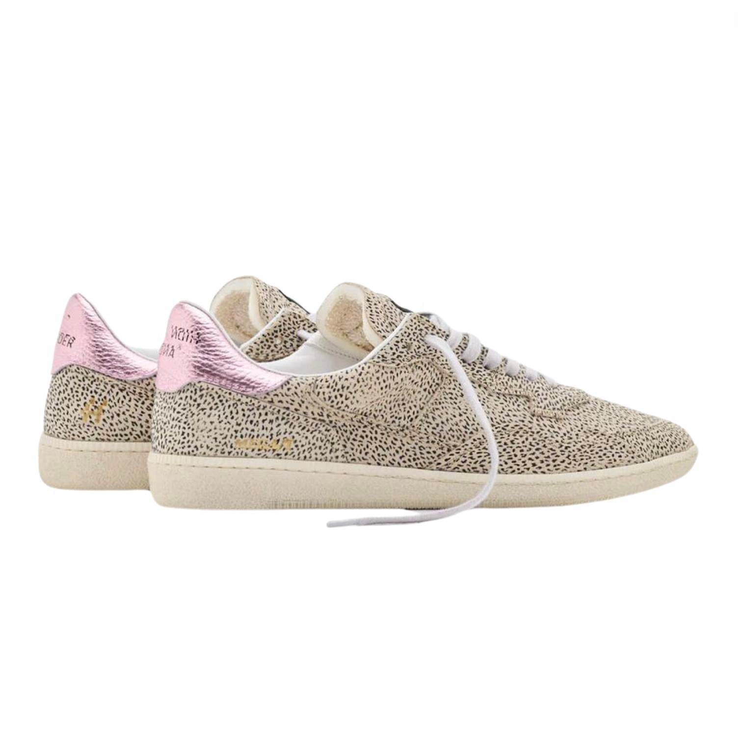 Hidnander - Women's Mega T Art Sneakers - pink - shoes - sneakers