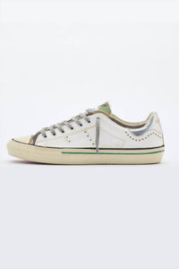 Hidnander - Women's Starless Low Moma Art Sneaker - shoes - sneakers - white