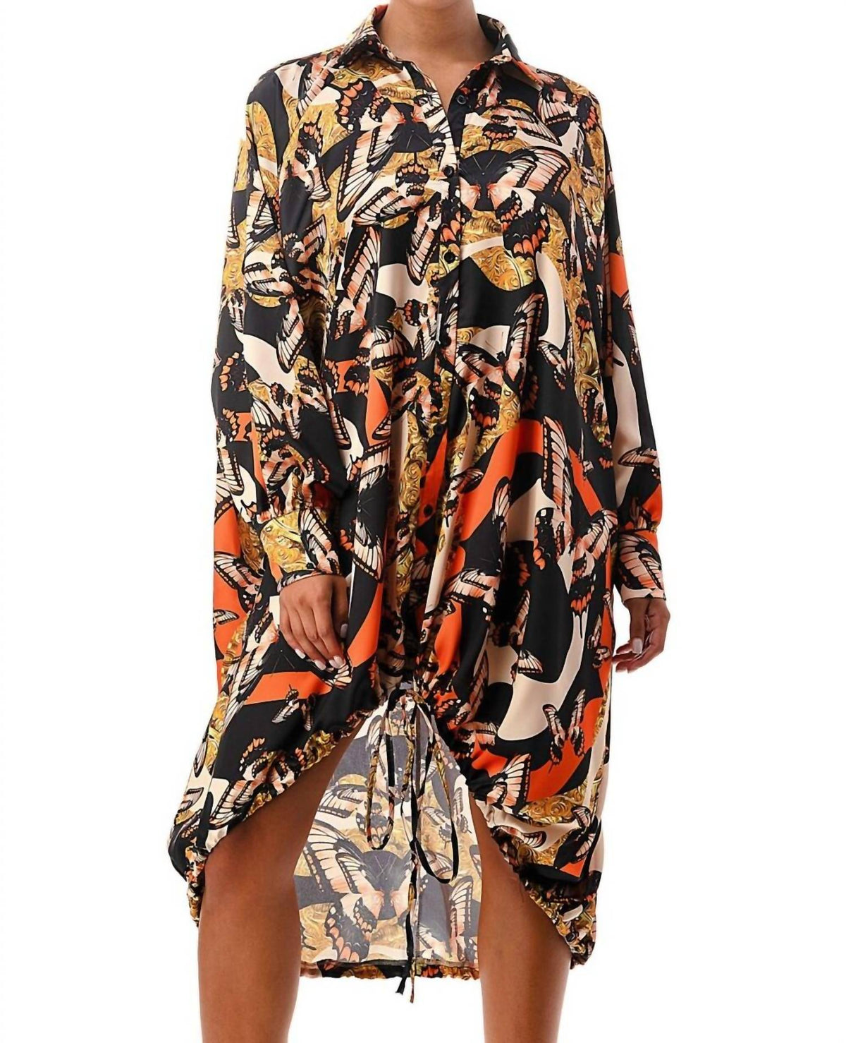 Highlight - Butterfly Shirt Dress