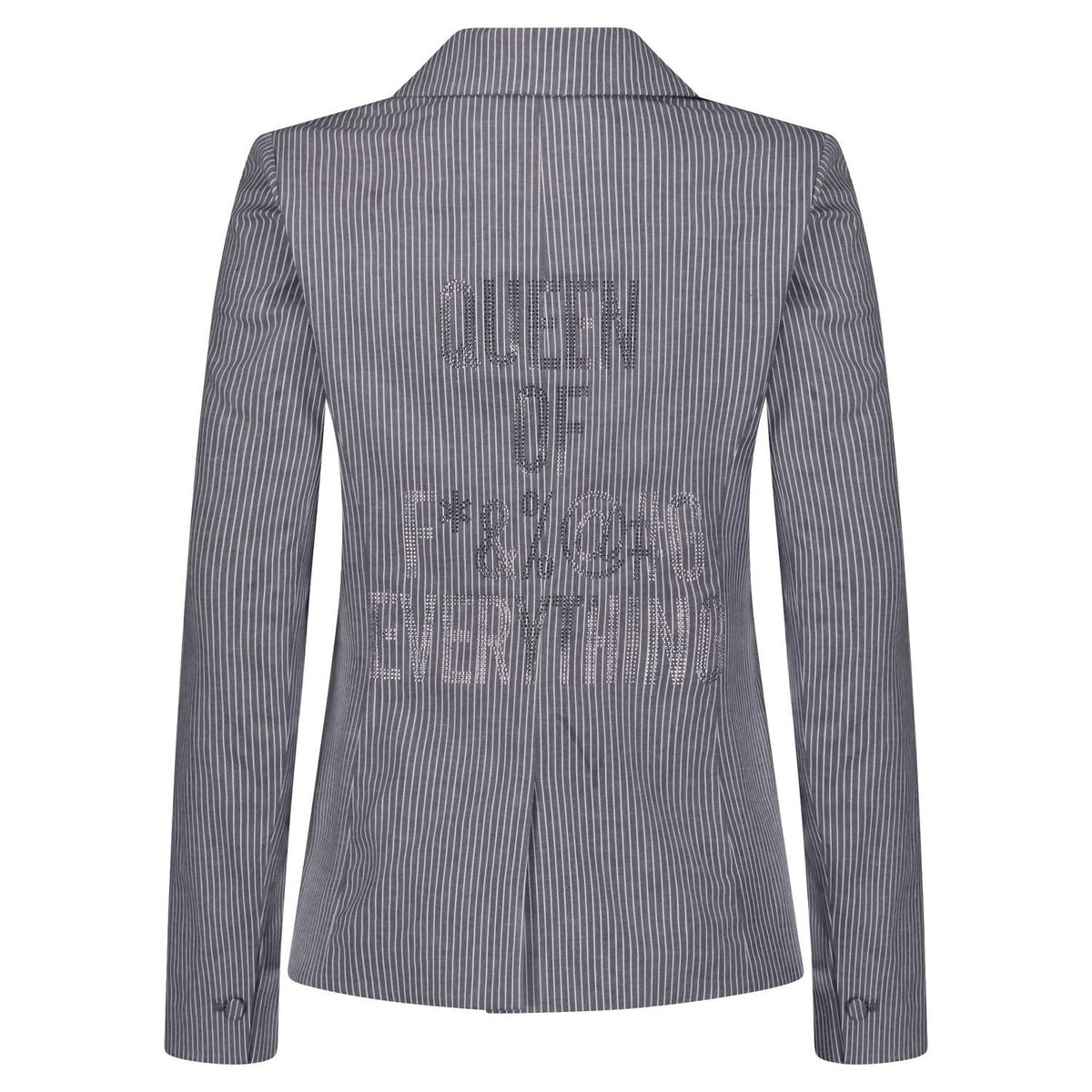 Hipchik - Women's Queen Of Blazer Pinstripe