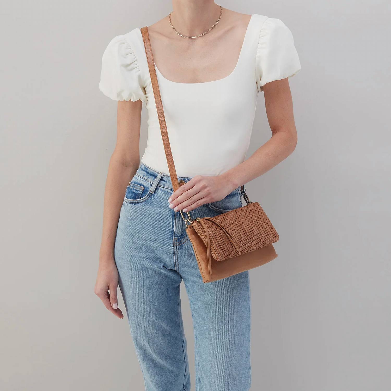 Hobo - Darcy Double Crossbody Bag - bags - brown - crossbody - bags