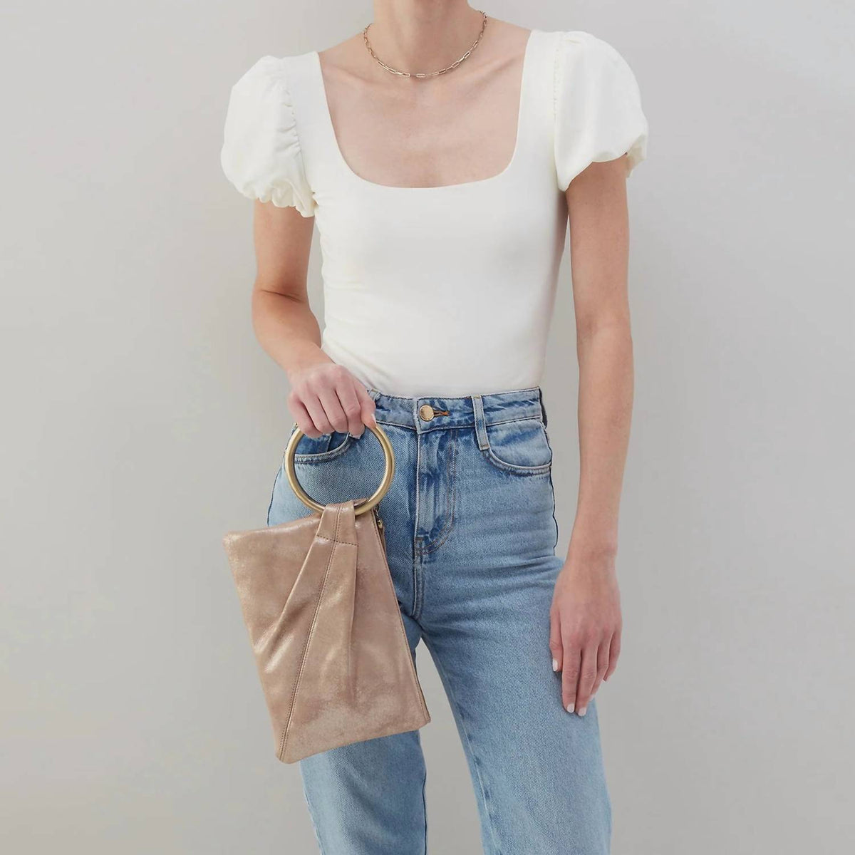 Hobo - Sheila Ring Gilded Clutch