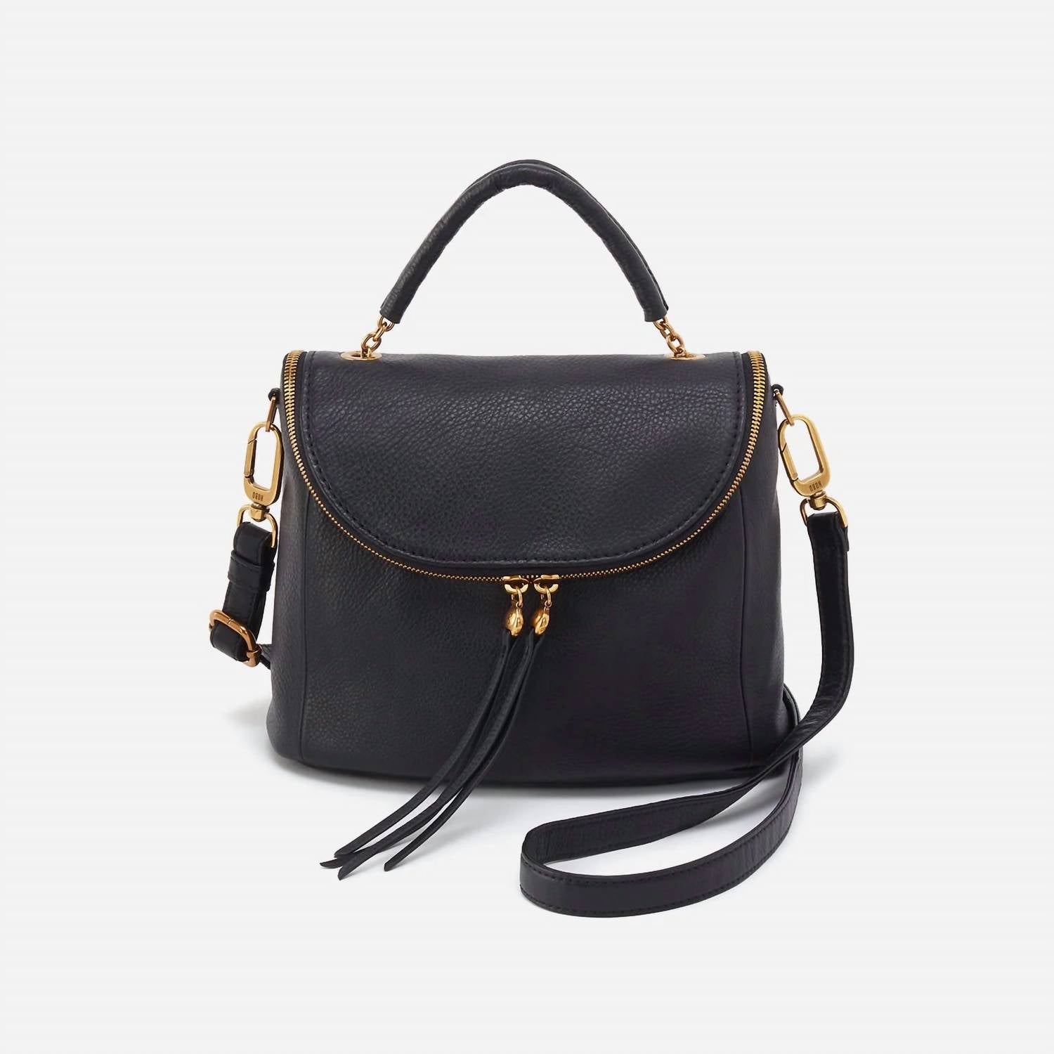 Hobo - Women's Fern Top Handle Satchel - bags - black - handbags