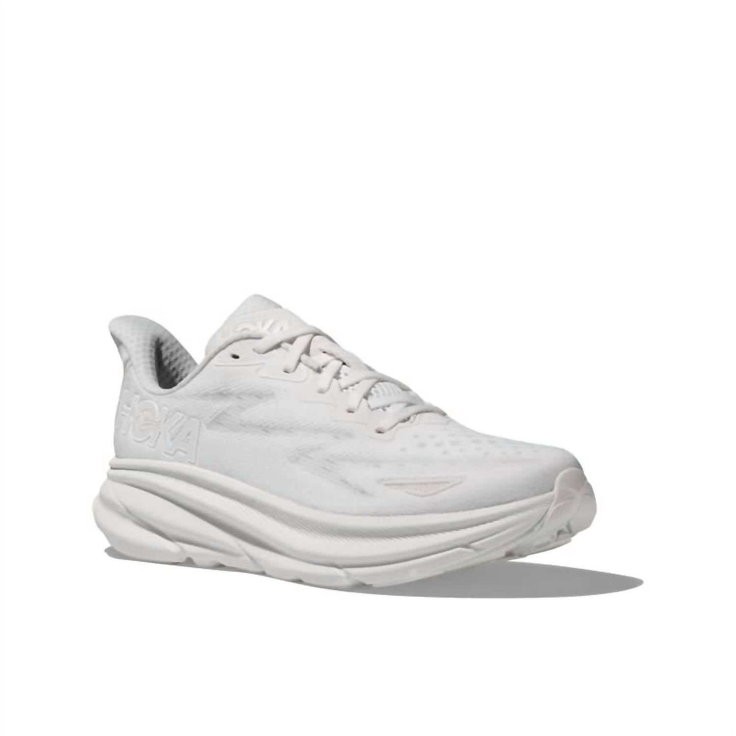 Hoka - Women's Clifton 9 Running Shoes - athletic - shoes - shoes - white