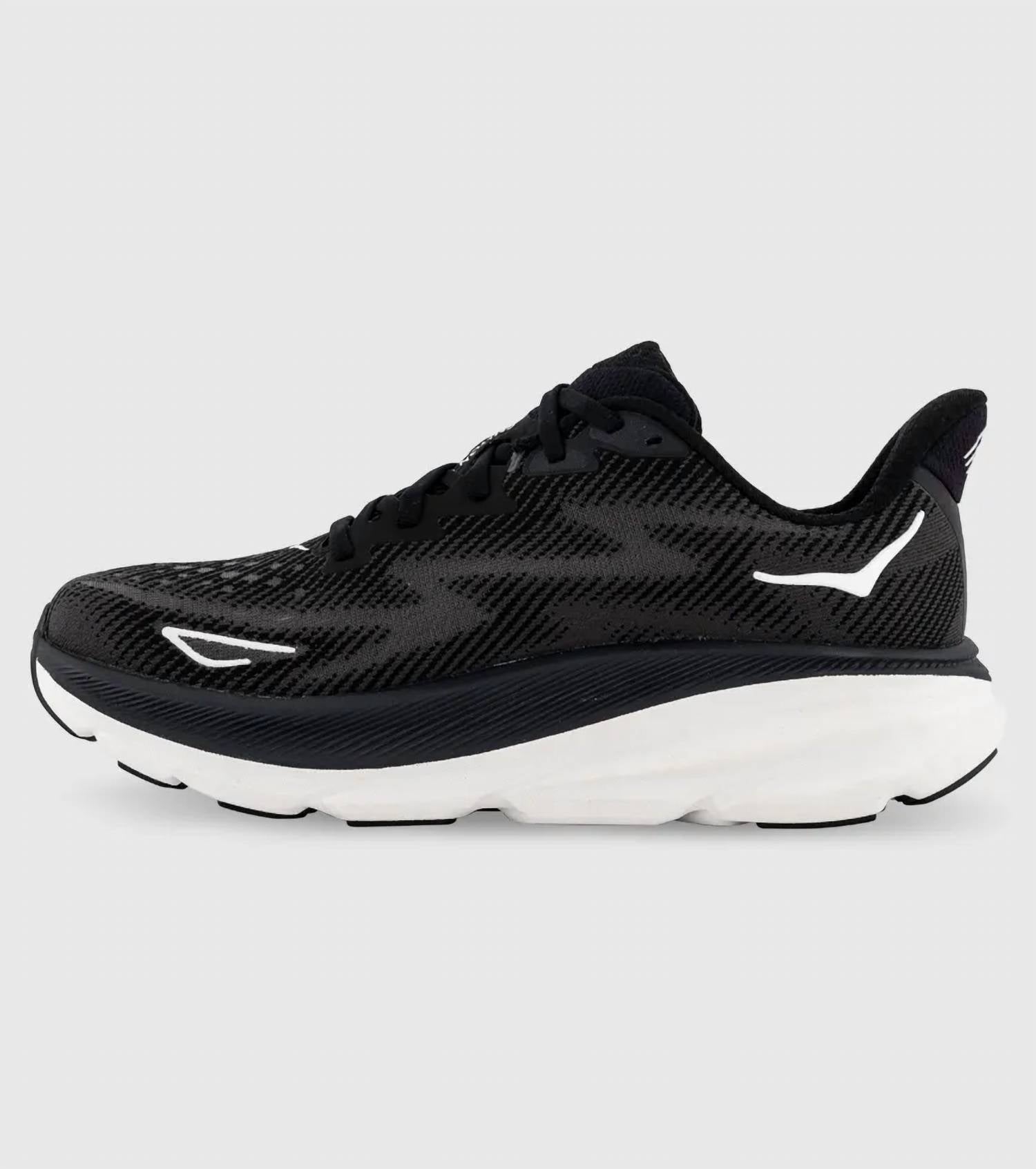 Hoka - Women's Clifton 9 Running Shoes - athletic - shoes - black - shoes