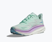Hoka - Women's Clifton 9 Running Shoes - athletic - shoes - green - shoes