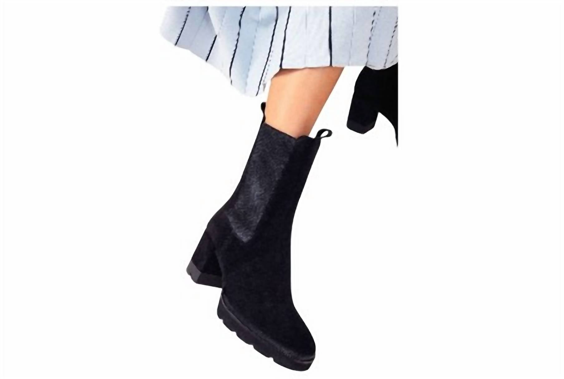 Homers - Crosta Negro Boots - black - heeled - boots - shoes