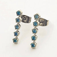 Honeycat - Women's Gemma Crystal Lined Studs