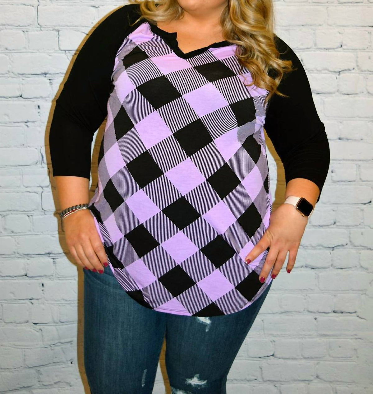 Honeyme - Argyle Long Sleeve