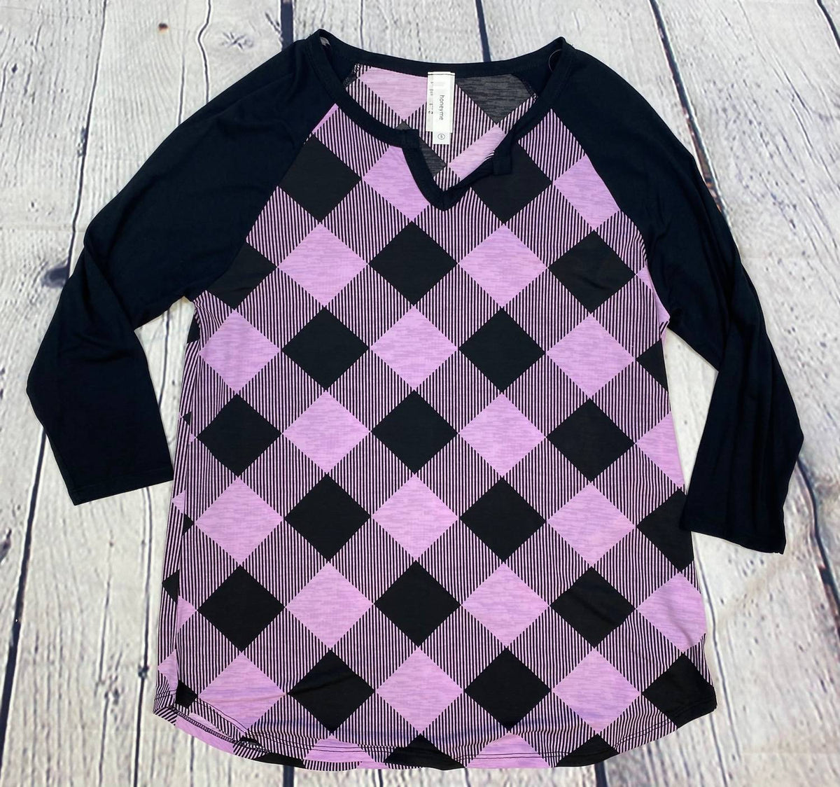 Honeyme - Argyle Long Sleeve