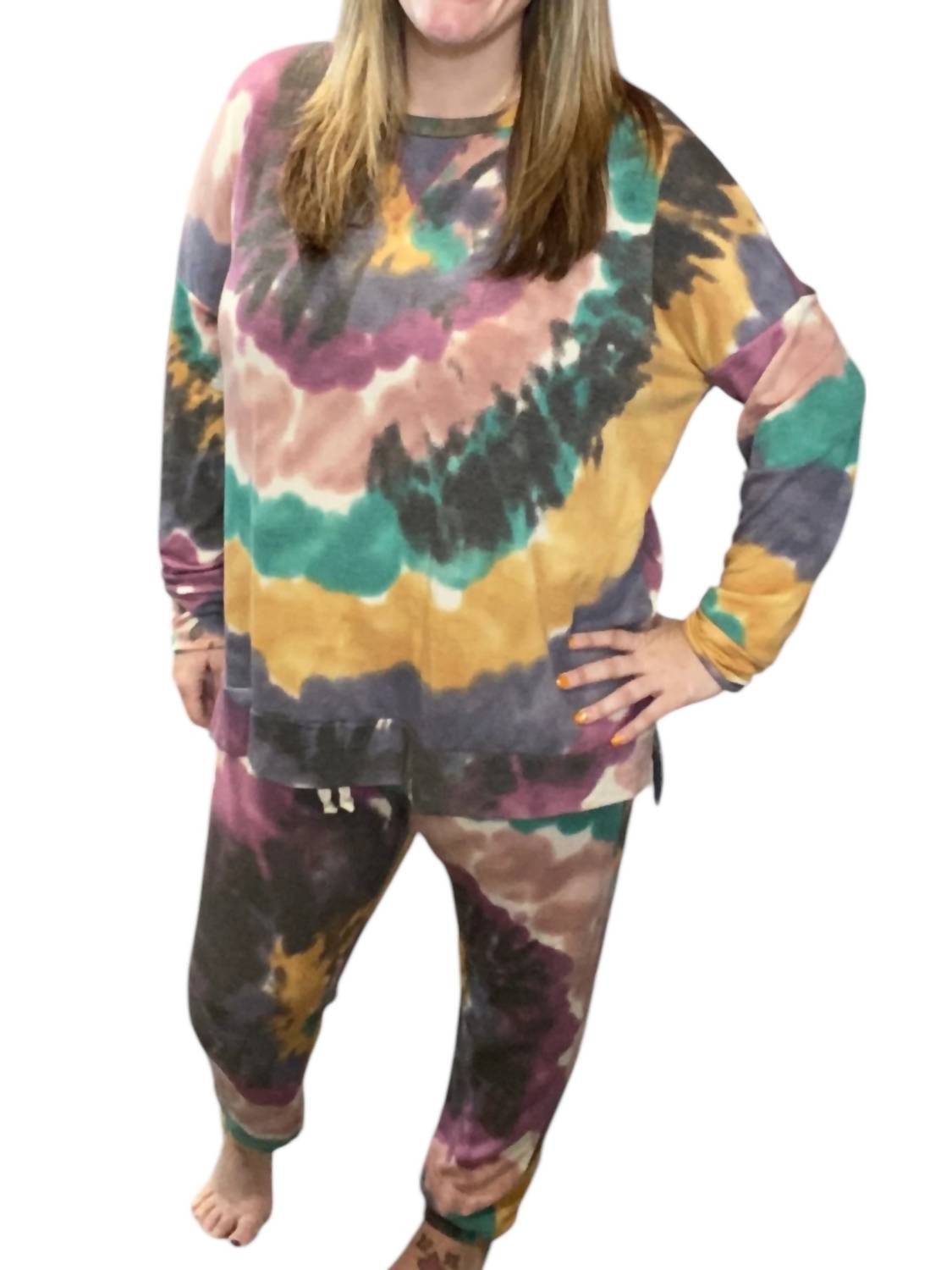 Honeyme - Tie-Dye Lounge Set