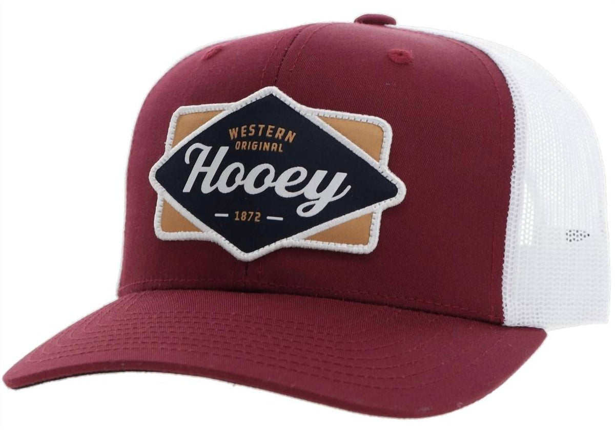 Hooey - Diamond 6-panel Mid Patch Cap
