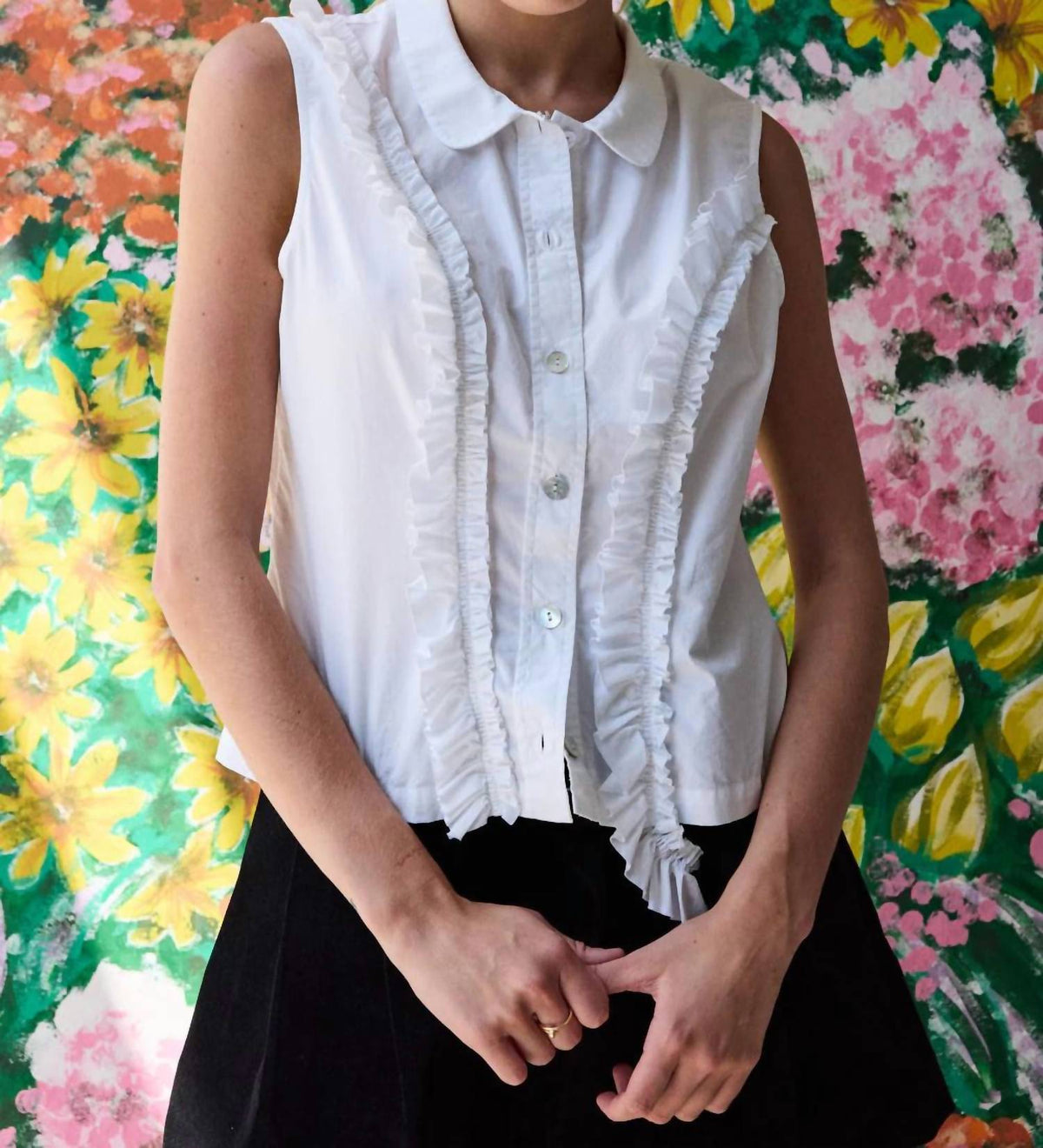 Hope For Flowers - Peter Pan Blouse