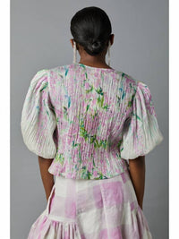 Hope For Flowers - Soft Corset Blouse - blouses - clothing - floral