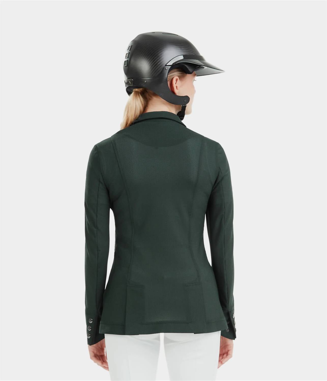 Horse Pilot - Aeromesh Ladies Show Coat - casual - jacket - clothing - green