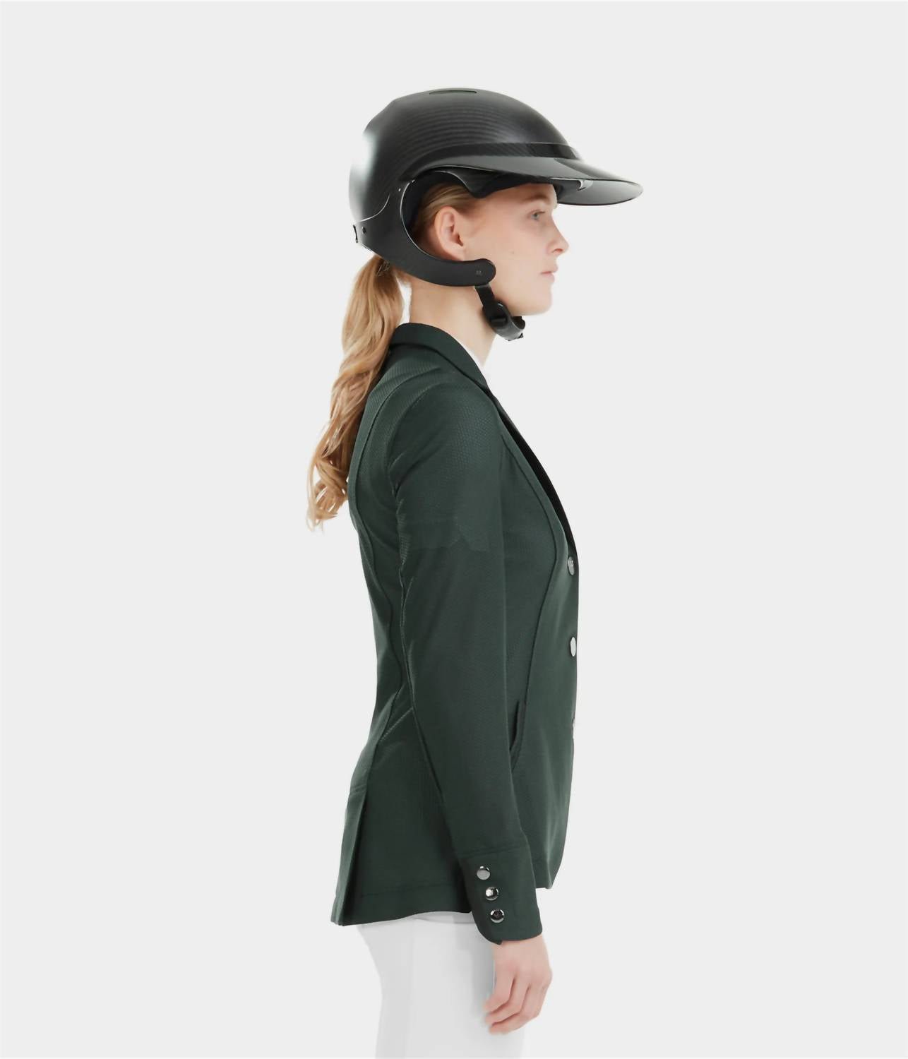 Horse Pilot - Aeromesh Ladies Show Coat - casual - jacket - clothing - green