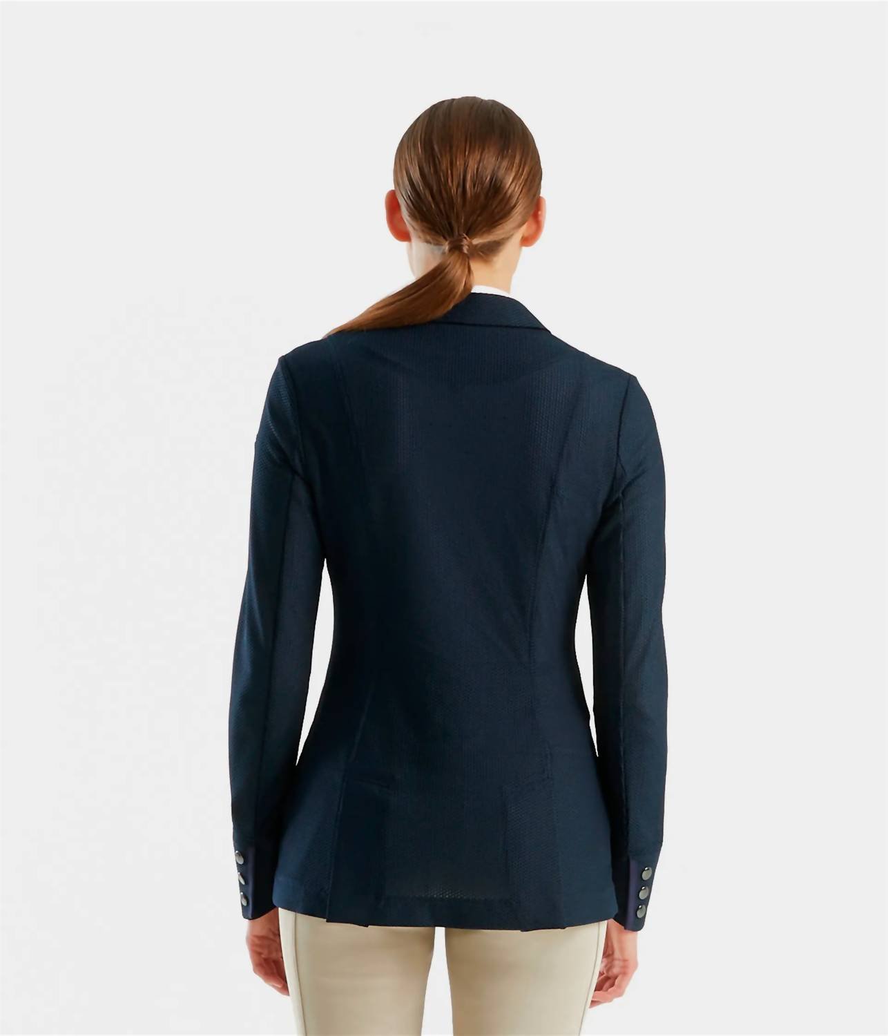 Horse Pilot - Aeromesh Ladies Show Coat - blue - casual - jacket - clothing