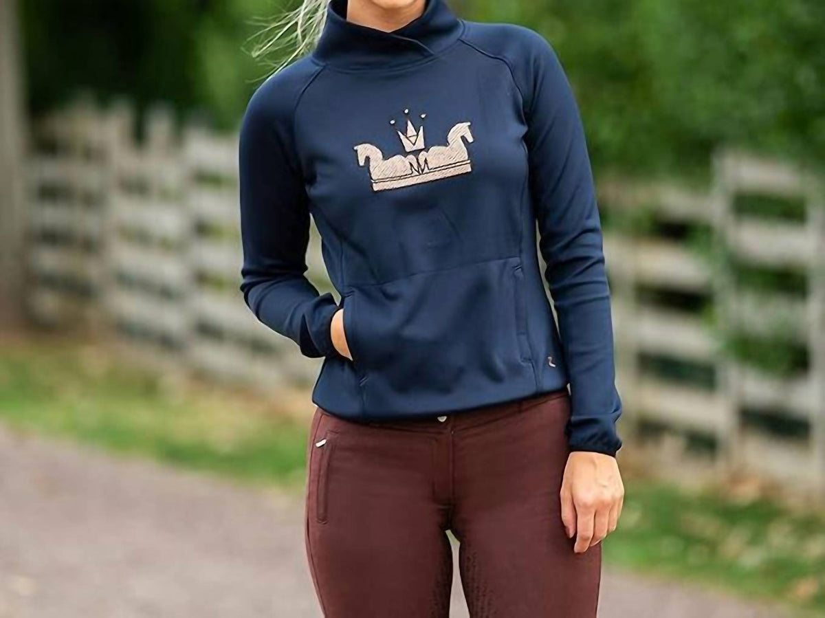 Horze - Emilia Equestrian Cowl Neck Technical Sweater