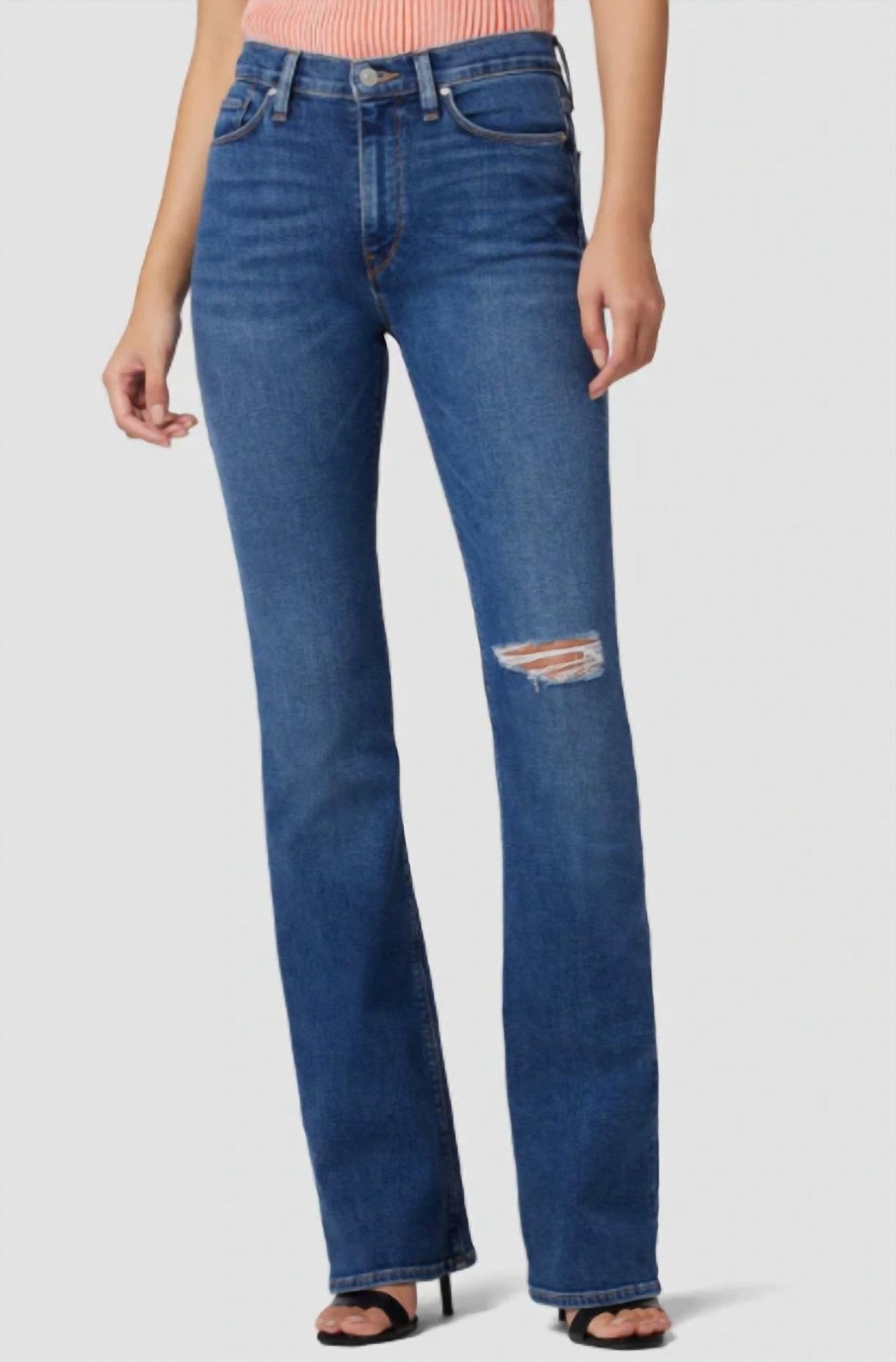 Hudson - Barbara - blue - boot - cut - clothing