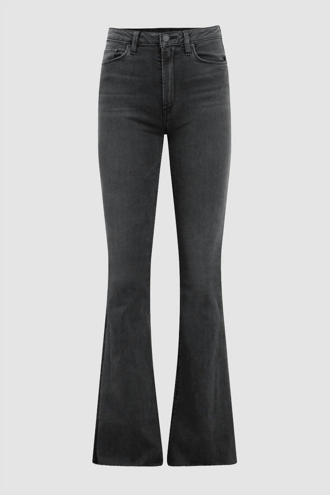 Hudson - Holly High Rise Flare Jean - clothing - grey - high - rise