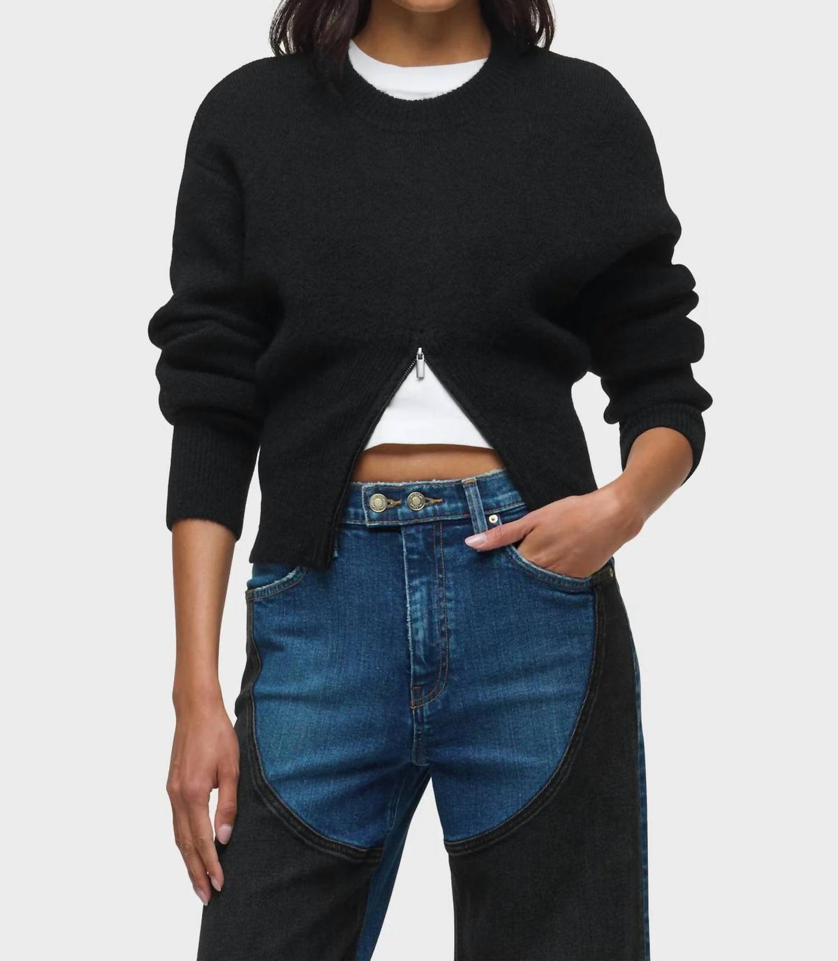 Hudson - Lizbeth Front Zip Sweater