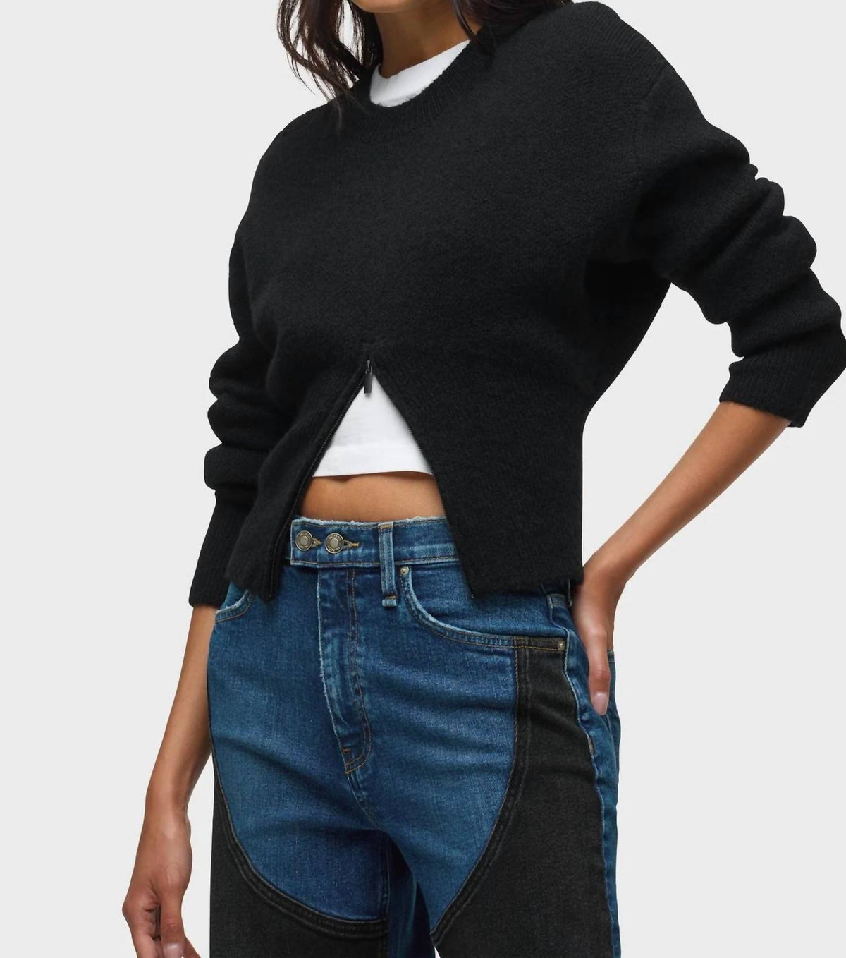 Hudson - Lizbeth Front Zip Sweater