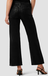 Hudson - rosie wide leg jean - black - clothing - flare